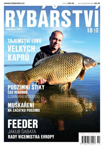 Obálka e-magazínu Rybářství 10/2025