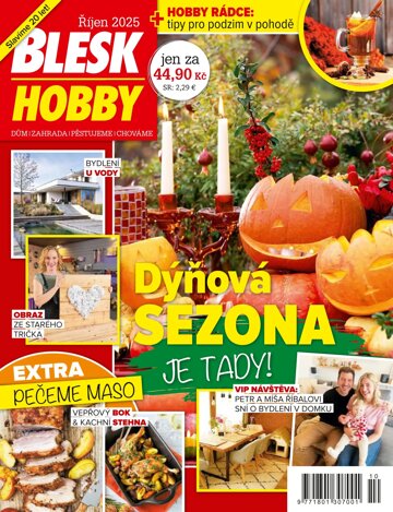 Obálka e-magazínu Blesk Hobby 10/2025