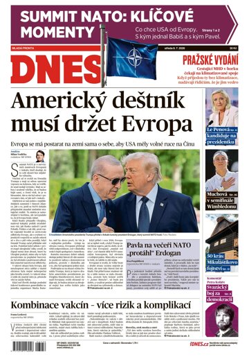 Obálka e-magazínu MF Dnes 8.7.2026