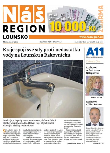 Obálka e-magazínu Náš Region - Lounsko 36/2026