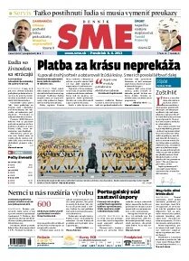 Obálka e-magazínu SME 8.4.2013