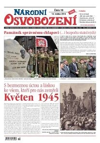 Obálka e-magazínu Národní Osvobození 10/2014