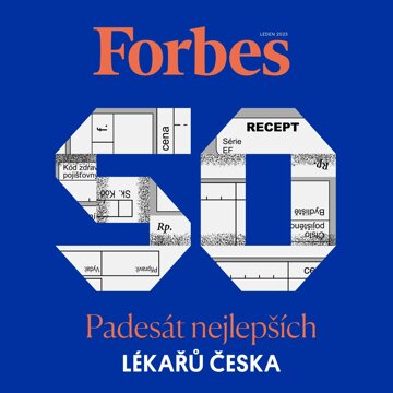 Obálka audioknihy Forbes leden 2023