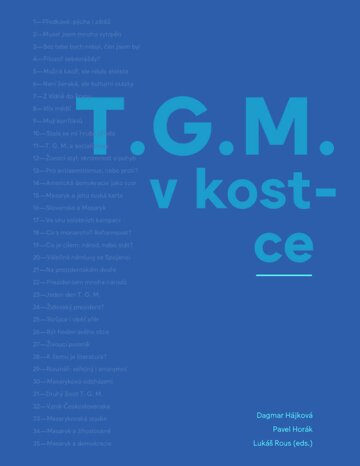 Obálka knihy T. G. M. v kostce