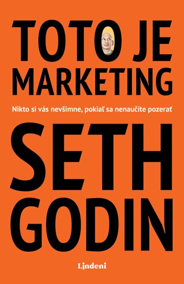 Obálka knihy Toto je marketing