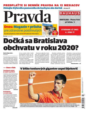 Obálka e-magazínu Pravda 4. 6. 2015