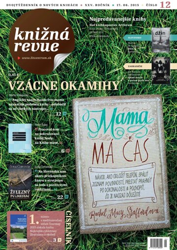 Obálka e-magazínu Knižná revue 12/2015