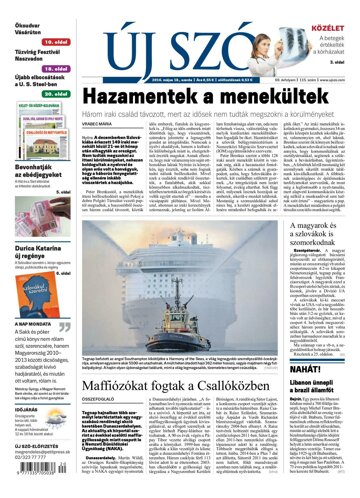 Obálka e-magazínu Új Szó 18.5.2016
