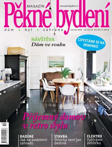 Obálka e-magazínu Pěkné bydlení 10/2016