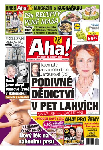 Obálka e-magazínu AHA! 19.1.2017