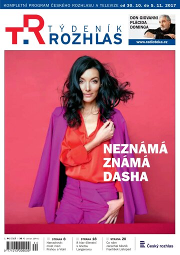 Obálka e-magazínu Týdeník Rozhlas 44/2017