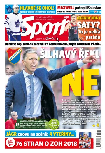 Obálka e-magazínu Sport 1.3.2018