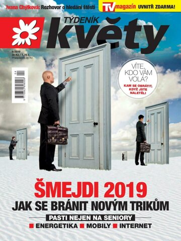 Obálka e-magazínu Tydeník Květy 4/2019