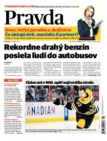 Obálka e-magazínu Pravda 30.1.2012