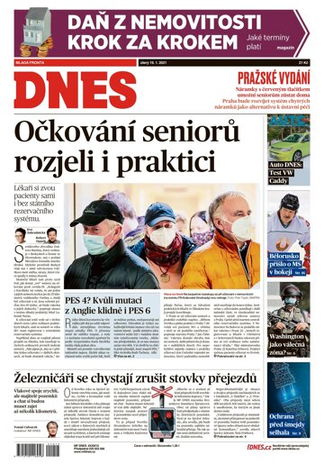 Obálka e-magazínu MF Dnes 19.1.2021