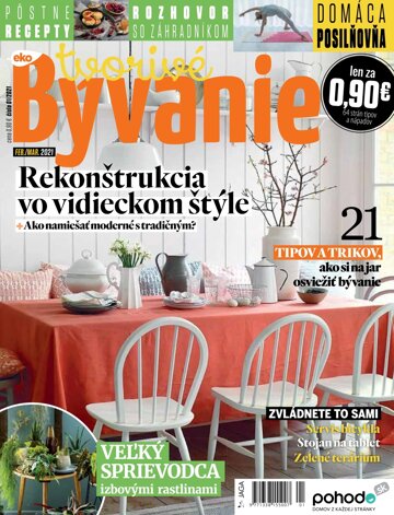 Obálka e-magazínu Tvorivé bývanie 2021 01