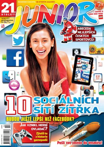 Obálka e-magazínu 21. století JUNIOR 2/15