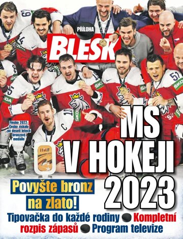Obálka e-magazínu Sportovní příloha 1/2023 - MS v hokeji
