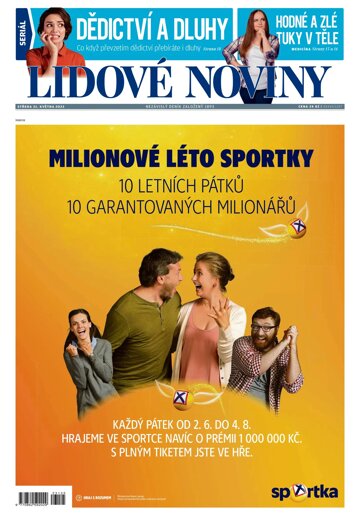 Obálka e-magazínu Lidové noviny 31.5.2023