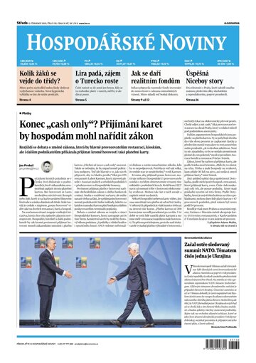 Obálka e-magazínu Hospodářské noviny 132 - 12.7.2023