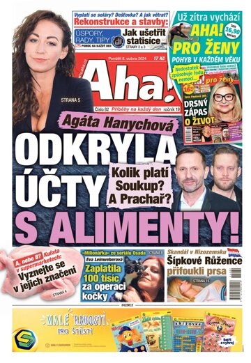 Obálka e-magazínu AHA! 8.4.2024