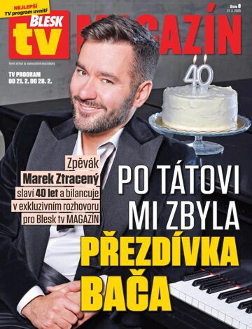 Obálka e-magazínu Blesk Tv magazín - 21.02.2025