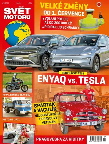 Obálka e-magazínu Svět motorů 27/2025