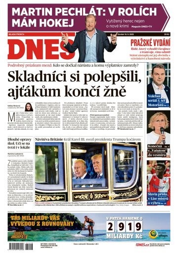Obálka e-magazínu MF Dnes 18.9.2025
