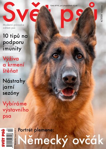 Obálka e-magazínu Svět psů 4/2026