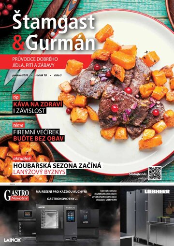 Obálka e-magazínu Štamgast & Gurmán podzim 2026