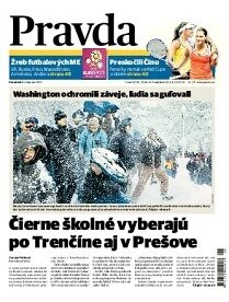 Obálka e-magazínu Pravda 8.2.2010