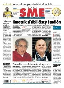 Obálka e-magazínu SME 24.8.2013