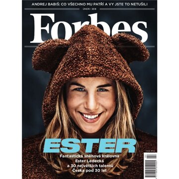 Obálka audioknihy Forbes únor 2018