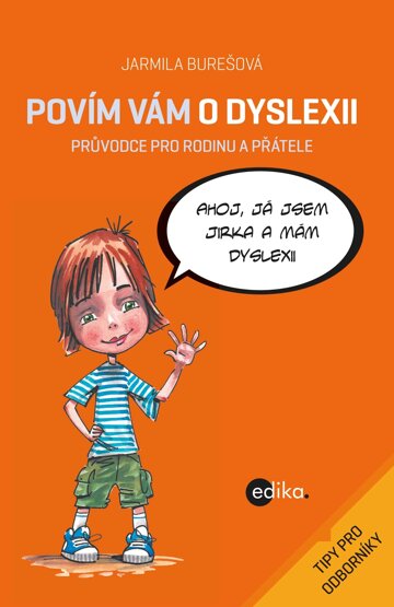 Obálka knihy Povím vám o dyslexii