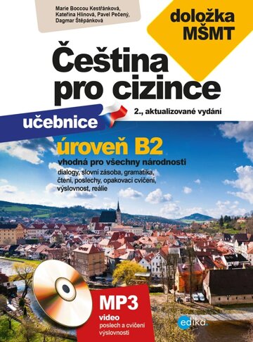 Obálka knihy Čeština pro cizince B2