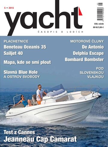 Obálka e-magazínu Yacht 5/2015