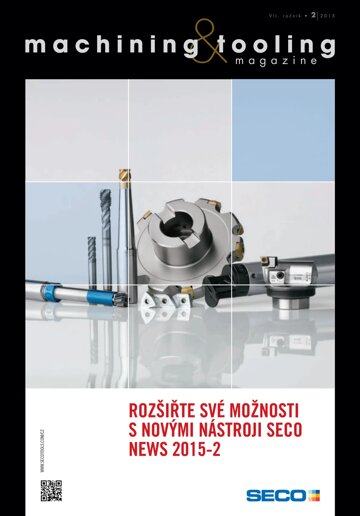 Obálka e-magazínu machining and tooling magazine 2/2015