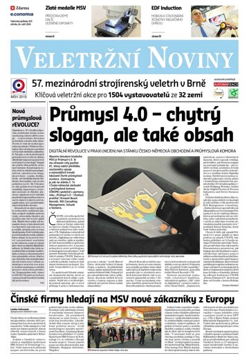 Obálka e-magazínu Hospodářské noviny - příloha 180 - 16.9.2015HX