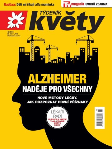 Obálka e-magazínu Týdeník Květy 42/2018