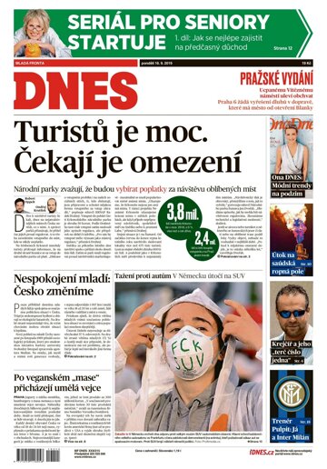 Obálka e-magazínu MF Dnes 16.9.2019