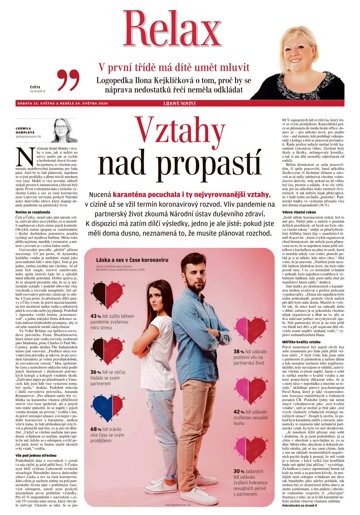 Obálka e-magazínu LN+ Morava - 23.5.2020