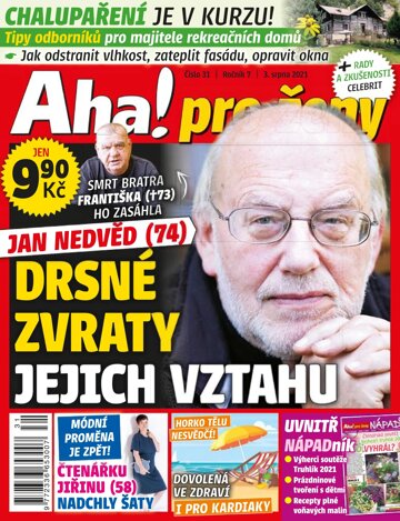 Obálka e-magazínu AHA! pro ženy 31/2021