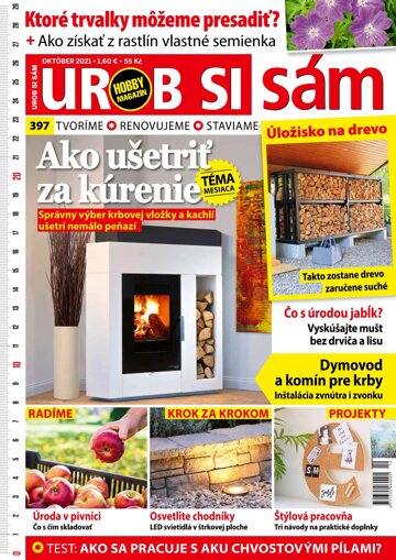 Obálka e-magazínu Urob si sám 10/2021