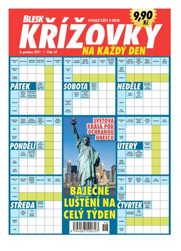 Obálka e-magazínu Blesk křížovky na každý den 18/2021
