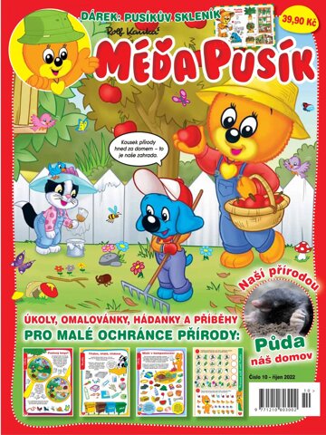 Obálka e-magazínu Méďa Pusík 10/2022