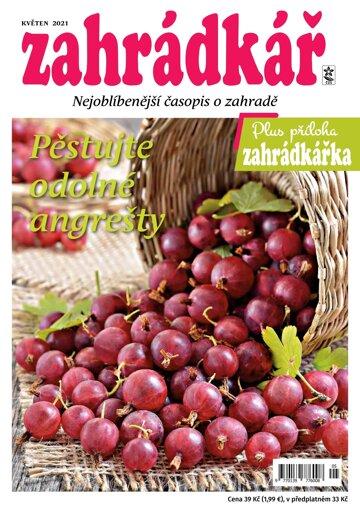 Obálka e-magazínu Zahrádkář 5/2021