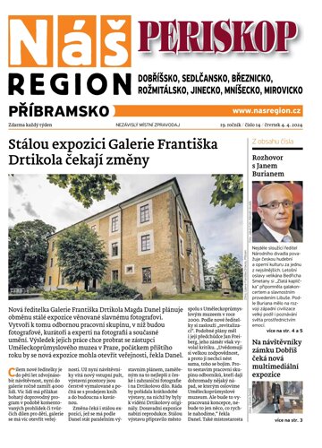 Obálka e-magazínu Náš Region - Příbramsko 14/2024