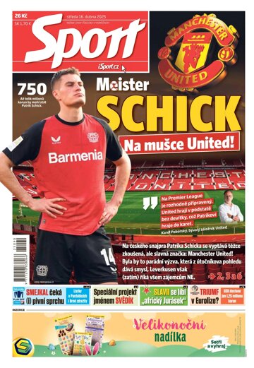 Obálka e-magazínu Sport 16.4.2025