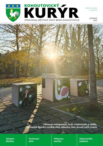 Obálka e-magazínu Kohoutovický Kurýr 11/2025