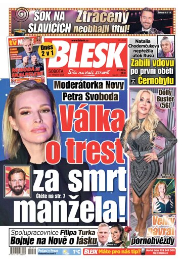 Obálka e-magazínu Blesk 22.11.2025